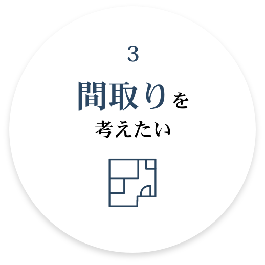 間取りを考えたい